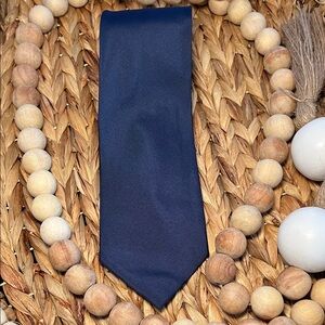Classic Silk Solid Navy Men’s Tie